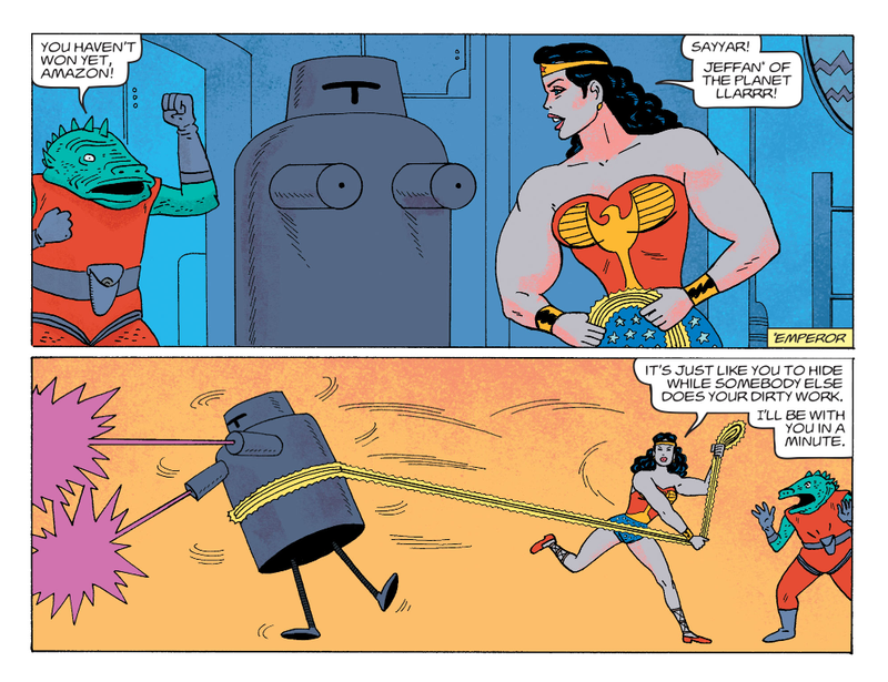 Illustration for article titled Exclusive DC preview: Gilbert Hernandez tackles Wonder Woman in Sensation Comics #14